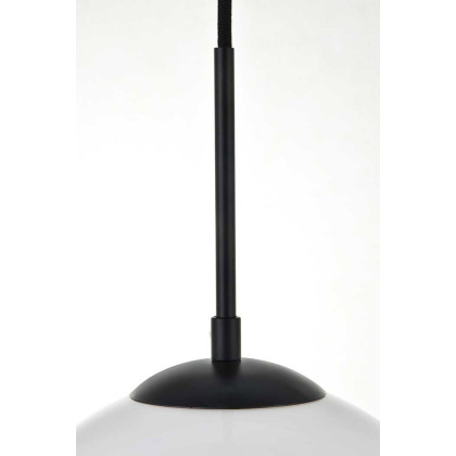 Elegant Baxter 3-Light Pendant - Black, L 20.1" (LD2215BK)
