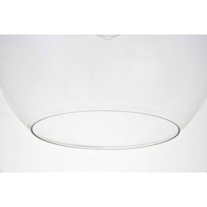 Elegant Baxter 1-Light Pendant - Brass, L 13.8" (LD2216BR)