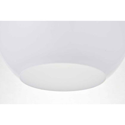 Elegant Baxter 1-Light Pendant - Brass, L 13.8" (LD2217BR)