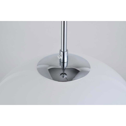 Elegant Baxter 1-Light Pendant - Chrome, L 13.8" (LD2217C)