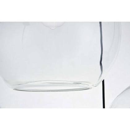 Elegant Baxter 3-Light Pendant - Black, L 20.9" (LD2218BK)