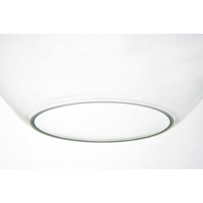 Elegant Baxter 1-Light Pendant - Chrome, L 11.8" (LD2224C)