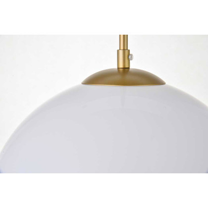 Elegant Baxter 1-Light Pendant - Brass, L 11.8" (LD2225BR)