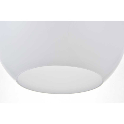 Elegant Baxter 1-Light Pendant - Chrome, L 11.8" (LD2225C)