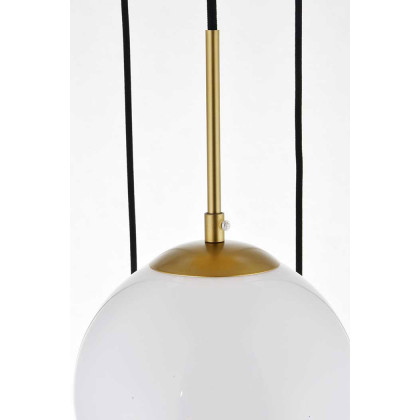 Elegant Baxter 18" 5-Light Pendant - Brass (LD2227BR)