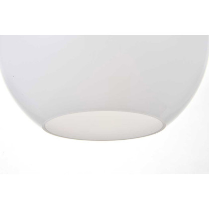 Elegant Baxter 36" 3 Lights Pendant - Black, 3 Bubls (LD2237BK)