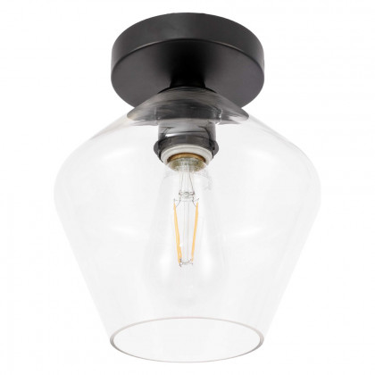 Elegant Flush Mount Light - Black (LD2254BK)