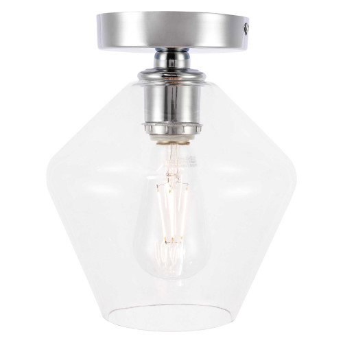 Elegant Flush Mount Light - Chrome (LD2254C)