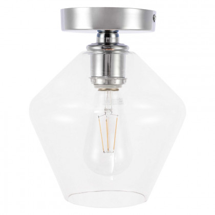 Elegant Flush Mount Light - Chrome (LD2254C)