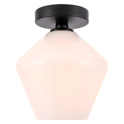 Elegant Flush Mount Light - Black (LD2255BK)