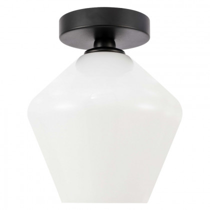 Elegant Flush Mount Light - Black (LD2255BK)