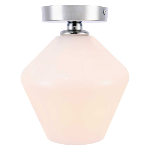 Elegant Flush Mount Light - Chrome (LD2255C)