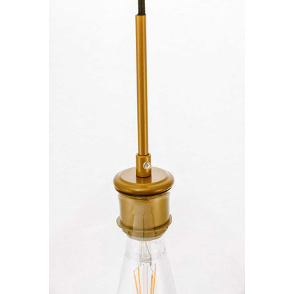 Elegant Pendant Light - Brass, 1 Bubl (LD2256BR)
