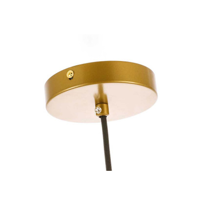 Elegant Pendant Light - Brass, 1 Bubl (LD2256BR)