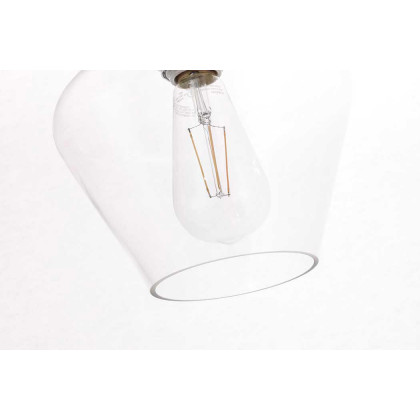 Elegant Pendant Light - Chrome, 1 Bubl (LD2256C)