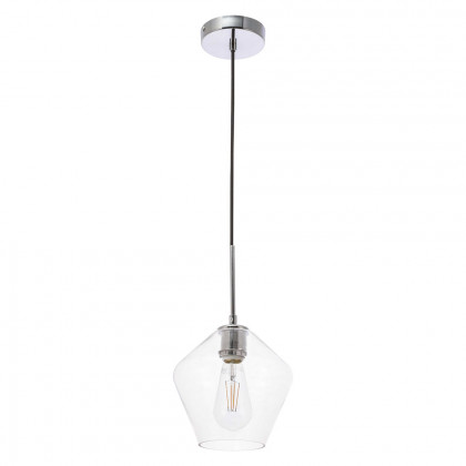 Elegant Pendant Light - Chrome, 1 Bubl (LD2256C)
