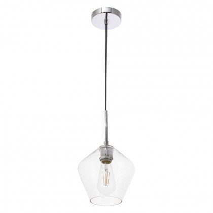 Elegant Pendant Light - Chrome, 1 Bubl (LD2256C)