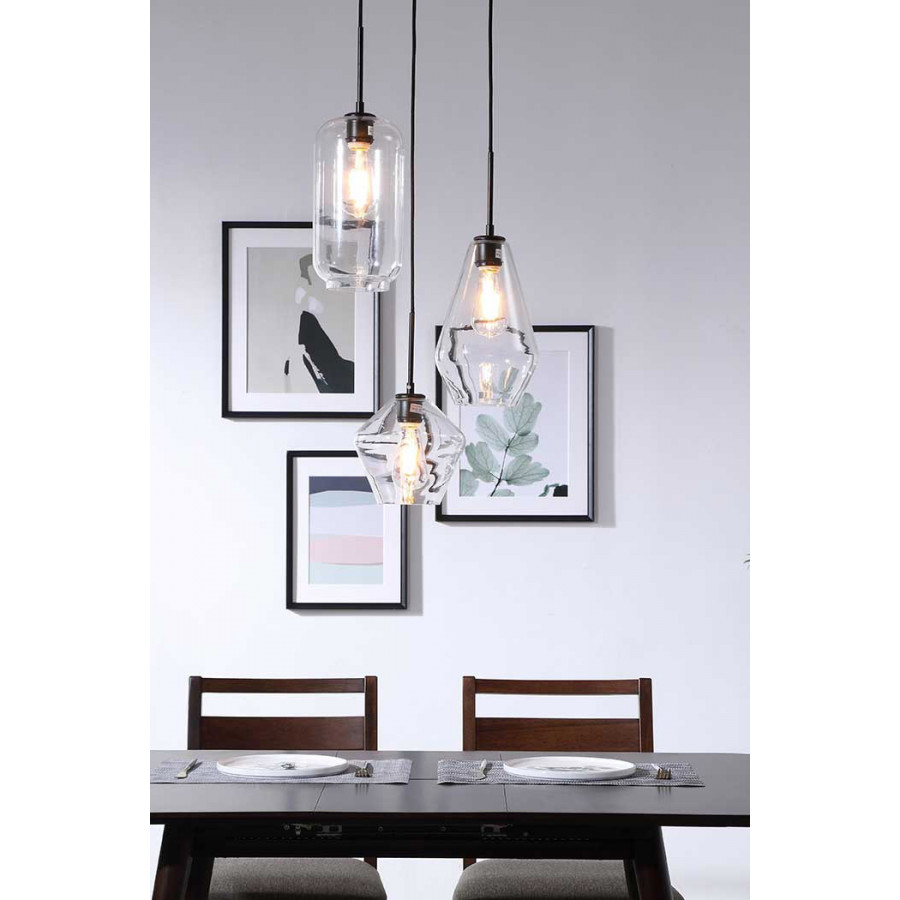Elegant Pendant Light - Black (LD2268BK)