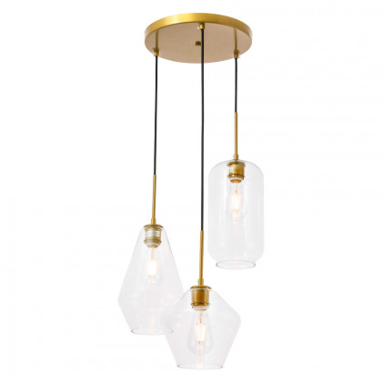 Elegant Pendant Light - Brass (LD2268BR)