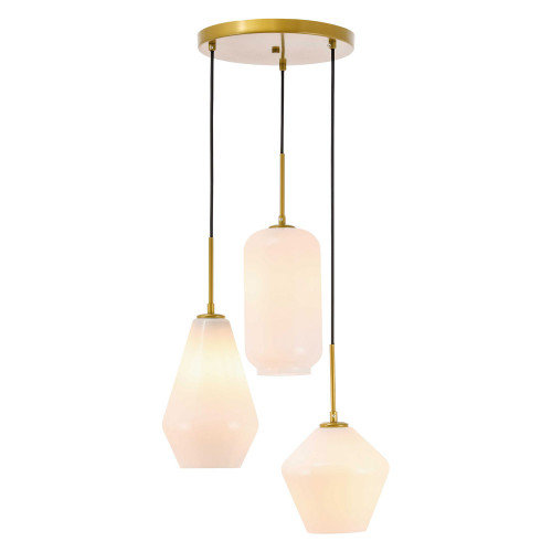 Elegant Pendant Light - Brass (LD2269BR)