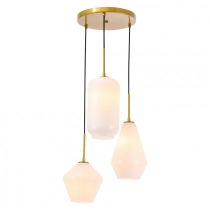 Elegant Pendant Light - Brass (LD2269BR)