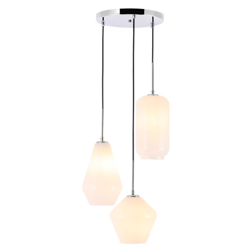 Elegant Pendant Light - Chrome (LD2269C)