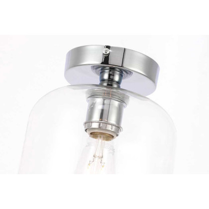 Elegant Flush Mount Light - Chrome (LD2270C)