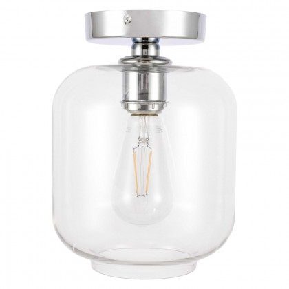 Elegant Flush Mount Light - Chrome (LD2270C)