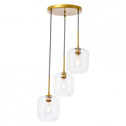 Elegant Pendant Light - Brass (LD2274BR)