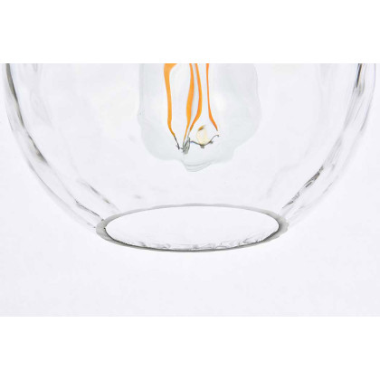 Elegant Cashel Pendant - Brass, L 7.9" (LD2281BR)