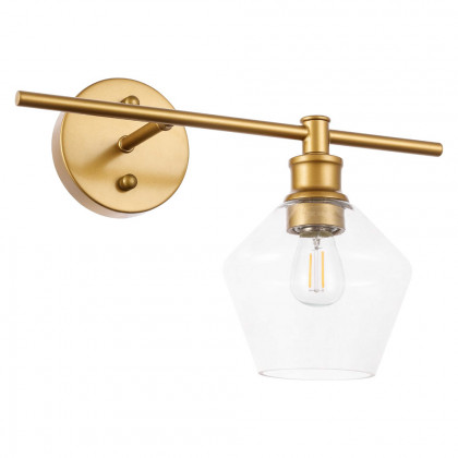 Elegant Wall Sconce - Brass, Left Side (LD2300BR)