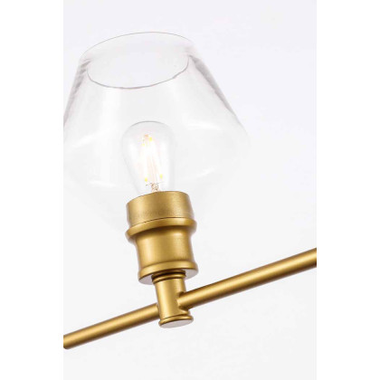 Elegant Wall Sconce - Brass, Left Side (LD2300BR)