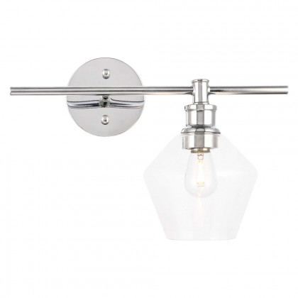 Elegant Wall Sconce - Chrome, Left Side (LD2300C)