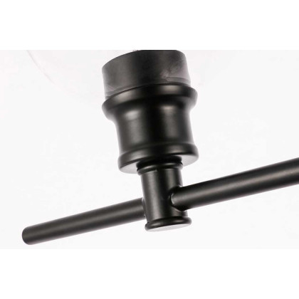 Elegant Wall Sconce - Black, Left Side (LD2302BK)