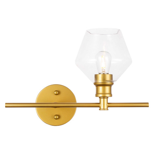 Elegant Wall Sconce - Brass, Right Side (LD2304BR)