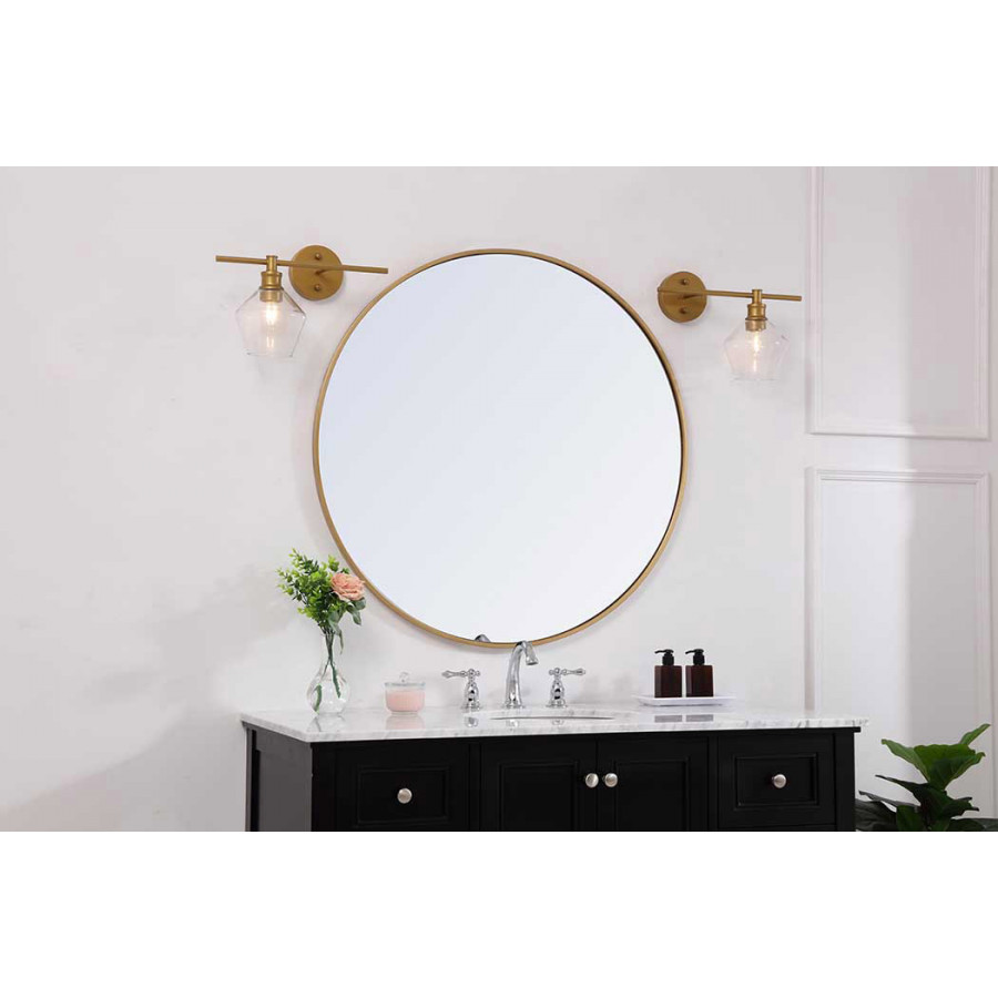 Elegant Wall Sconce - Brass, Right Side (LD2304BR)