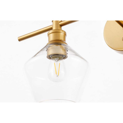 Elegant Wall Sconce - Brass, Right Side (LD2304BR)
