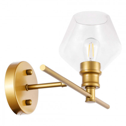 Elegant Wall Sconce - Brass, Right Side (LD2304BR)