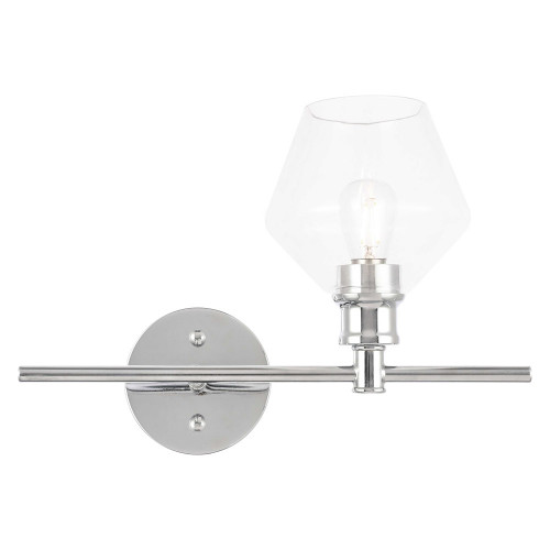Elegant Wall Sconce - Chrome, Right Side (LD2304C)