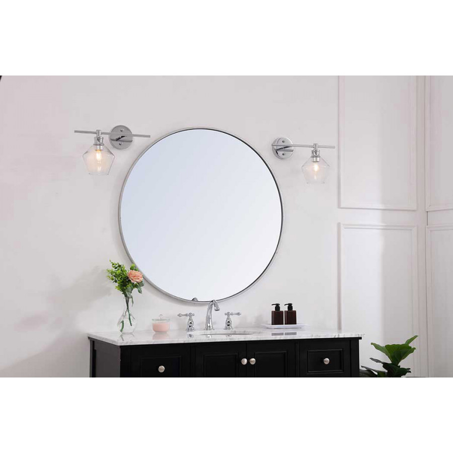 Elegant Wall Sconce - Chrome, Right Side (LD2304C)