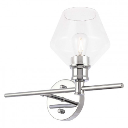 Elegant Wall Sconce - Chrome, Right Side (LD2304C)
