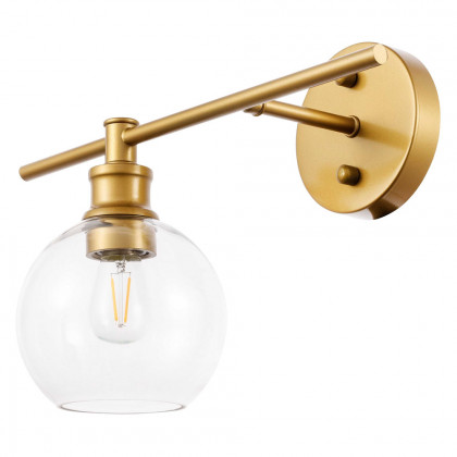 Elegant Wall Sconce - Brass, Right Side (LD2306BR)