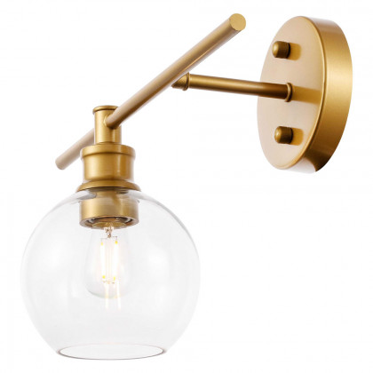 Elegant Wall Sconce - Brass, Right Side (LD2306BR)