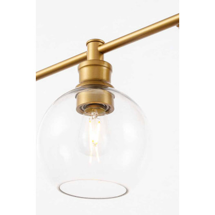 Elegant Wall Sconce - Brass, Right Side (LD2306BR)