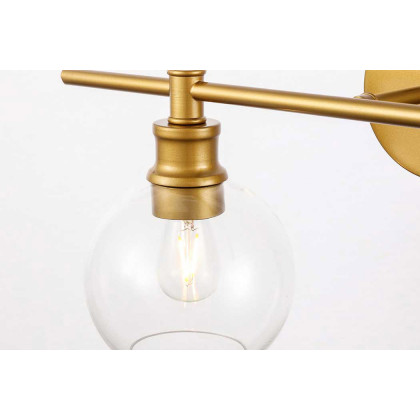 Elegant Wall Sconce - Brass, Right Side (LD2306BR)