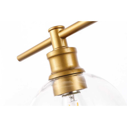 Elegant Wall Sconce - Brass, Right Side (LD2306BR)