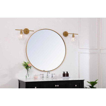 Elegant Wall Sconce - Brass, Right Side (LD2306BR)