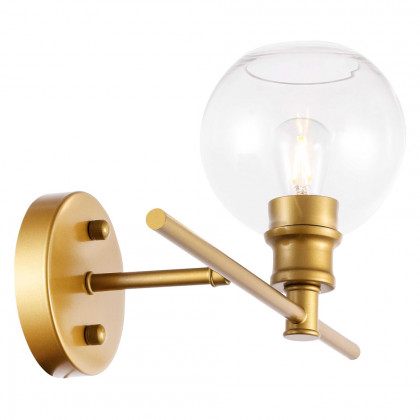 Elegant Wall Sconce - Brass, Right Side (LD2306BR)