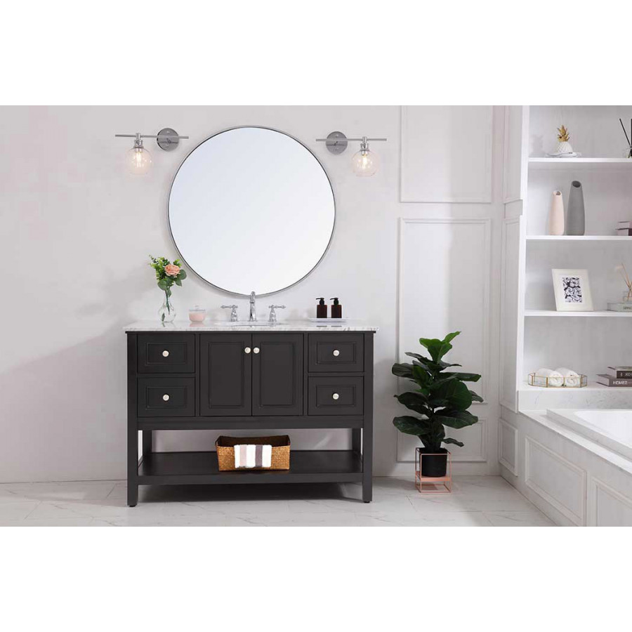 Elegant Wall Sconce - Chrome, Right Side (LD2306C)