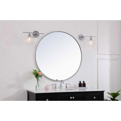 Elegant Wall Sconce - Chrome, Right Side (LD2306C)